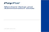 PayPal Merchant Setup and Administration Guide