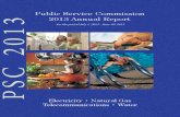 2013 Utah Public Service Commission Annual Report
