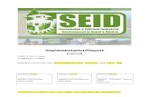 SEID Implementation Report Template
