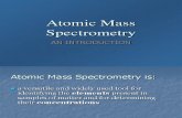 Atomic Mass Spectroscopy