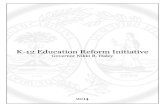 Gov. Nikki Haley - K-12 Education Reform Initiative