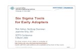 Six Sigma Tools for Early Adopters 162