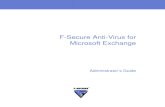 f Secure Anti Virus Msexchange