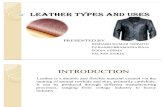 Leather Types and Uses