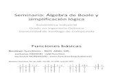 Algebra de Boole y Simplificacion