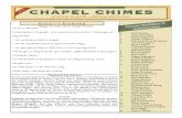 January 2014 Chapel Chimes