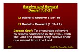 Daniel 1 Resolve and Reward Jan 17