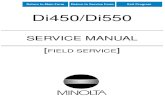 Field Servis Minolta 550