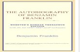 [Benjamin Franklin] the Autobiography of Benjamin (Bookos-z1.Org)
