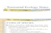 Terrestrial Ecology Notes Berry