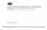 NASA-TM-1999-209201A Strategy for Integrating a Large FE Model (MSc PATRAN-NASTRAN) X33 - Lessons Learned