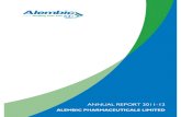 05Alembic Pharmaceuticals Limited Annual Report 2011-12