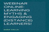 Webinar Online Learning Myths & Engaging (Distance) Learners!