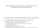 7 Developmental, Genetic, & Pediatric Disease