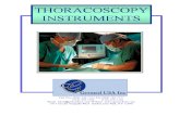 Thoracoscopy Surgical Instruments Catalog