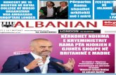 The Albanian newspaper in London 10h of Decembre 2013