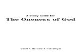 A Study Guide for the Oneness of the Godhead