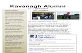 Kavanagh Alumni Newsletter 2013