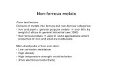 Lecture 10 Metals III