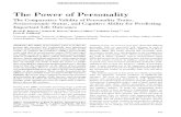 Roberts Et Al. (2007). the Power of Personality