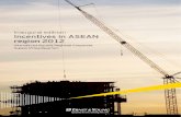 ASEAN - Incentives in ASEAN 2012 -Manufacturing & Regional Corp Support
