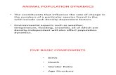 Animal Population Dynamics