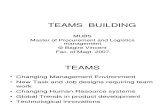 Building Teams - Procurement