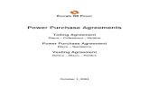 Appendix a Power Purchase Agreements (PPAs) Ne Power
