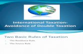 Double Taxation Avoidance Agreements- A Primar