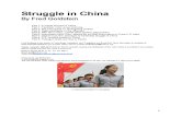 Struggle in China