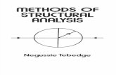 Methods of Structural Analysis - Negussie Tebedge