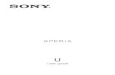 Sony XU userguide