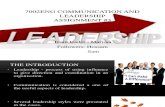 7002ENG Communication and Leadership Presentation