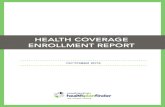 Washington Healthplanfinder Coverage Report, Oct. 2013