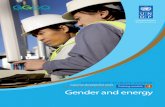 Training Module: Gender and Energy