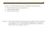 Lect11-Semiconductor Lasers and Light-emitting Diodes(2)
