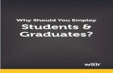 Why should you Employ Students & Graduates?
