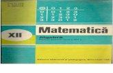 Cls 12 Manual Algebra XII 1981