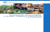 Alternative development - Global Evaluation