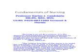 Fundamentals of Nursing - By Darius Candelario