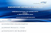 InnscorAfrica Analyst Presentation - June 2013