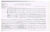Arnold - Concert Piece for Percussion and Piano
