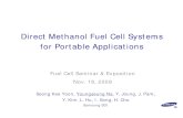 Direct Methanol Fuel Cell Systems for Portable Applications (Samsung)