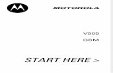 Motorala v500 Manual