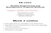 PE-7221 2nd Week Quality Loss Function