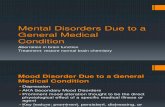 Mental Disorders Due to a General Medical Condition