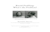 Harvard Report Racial Profiling