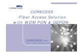 Corecess WDM & GEPON Solution_v2.1
