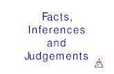 Extra Questions on Facts, Inferences and Judgements (FIJ)
