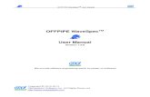 OFFPIPE WaveSpec User Manual 1.0.0